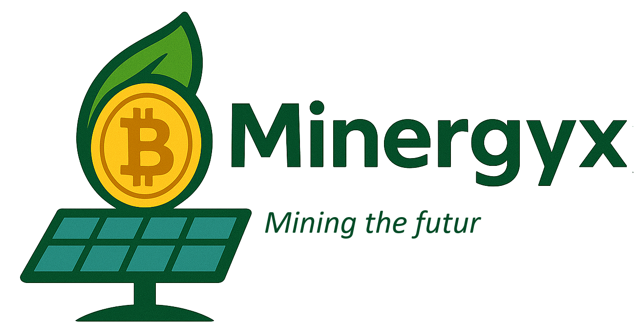Minergyx - Investissez votre surplus de production agrivolataïque dans les cryptomonnaies.